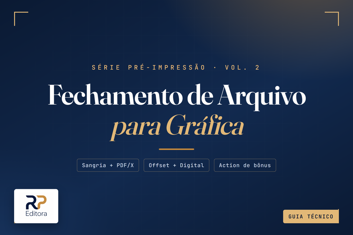 Capa: Fechamento de Arquivo para Gráfica